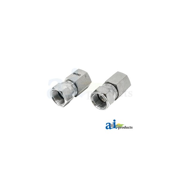 Female JIC Swivel X Female NPT Straight Adapter 3.75" x4" x2"